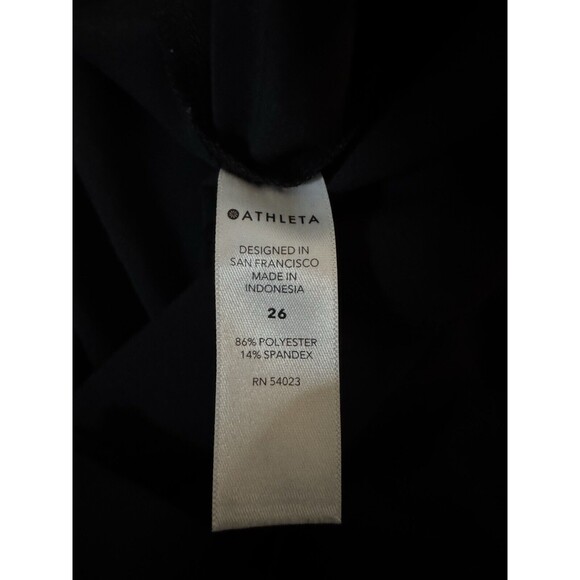 Athleta Black Skyline Pant II Women's Size 26 - Picture 8 of 9